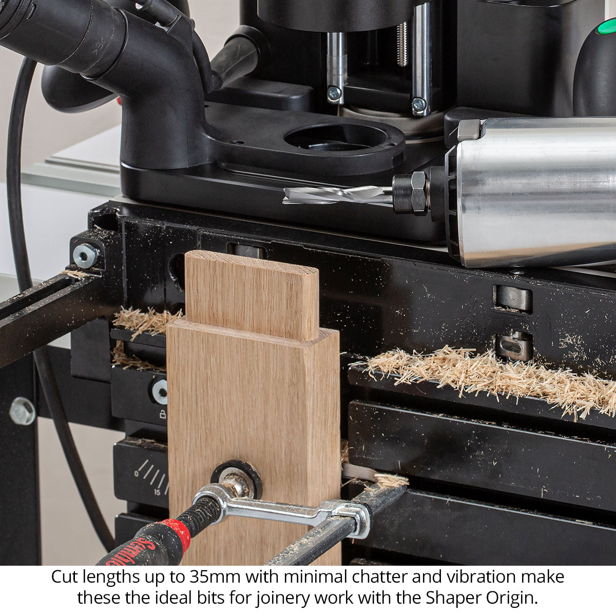 Variable Helix Router Bits - Up-Cut Spiral - Solid Carbide