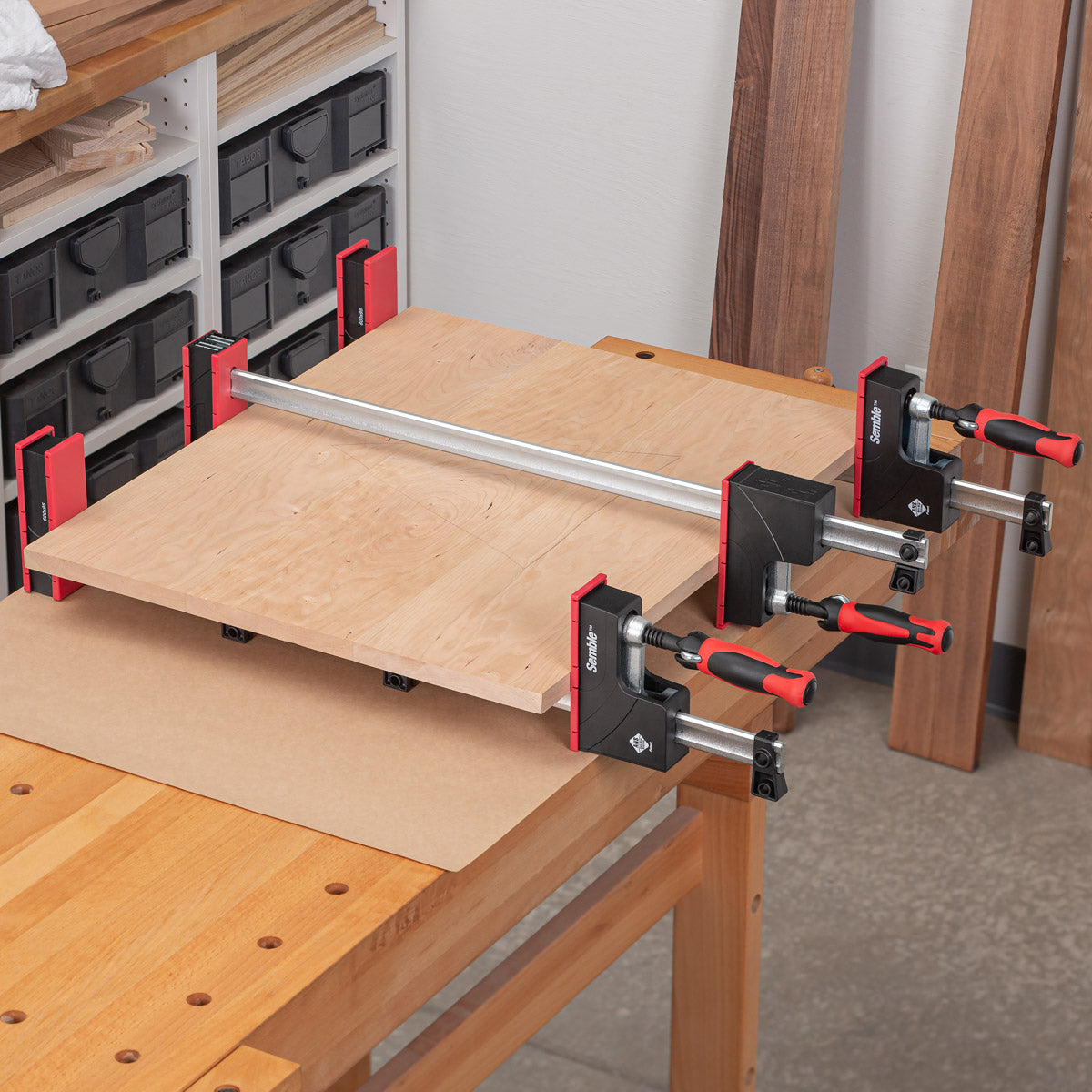 Semble HD Parallel Jaw Clamps Open Box