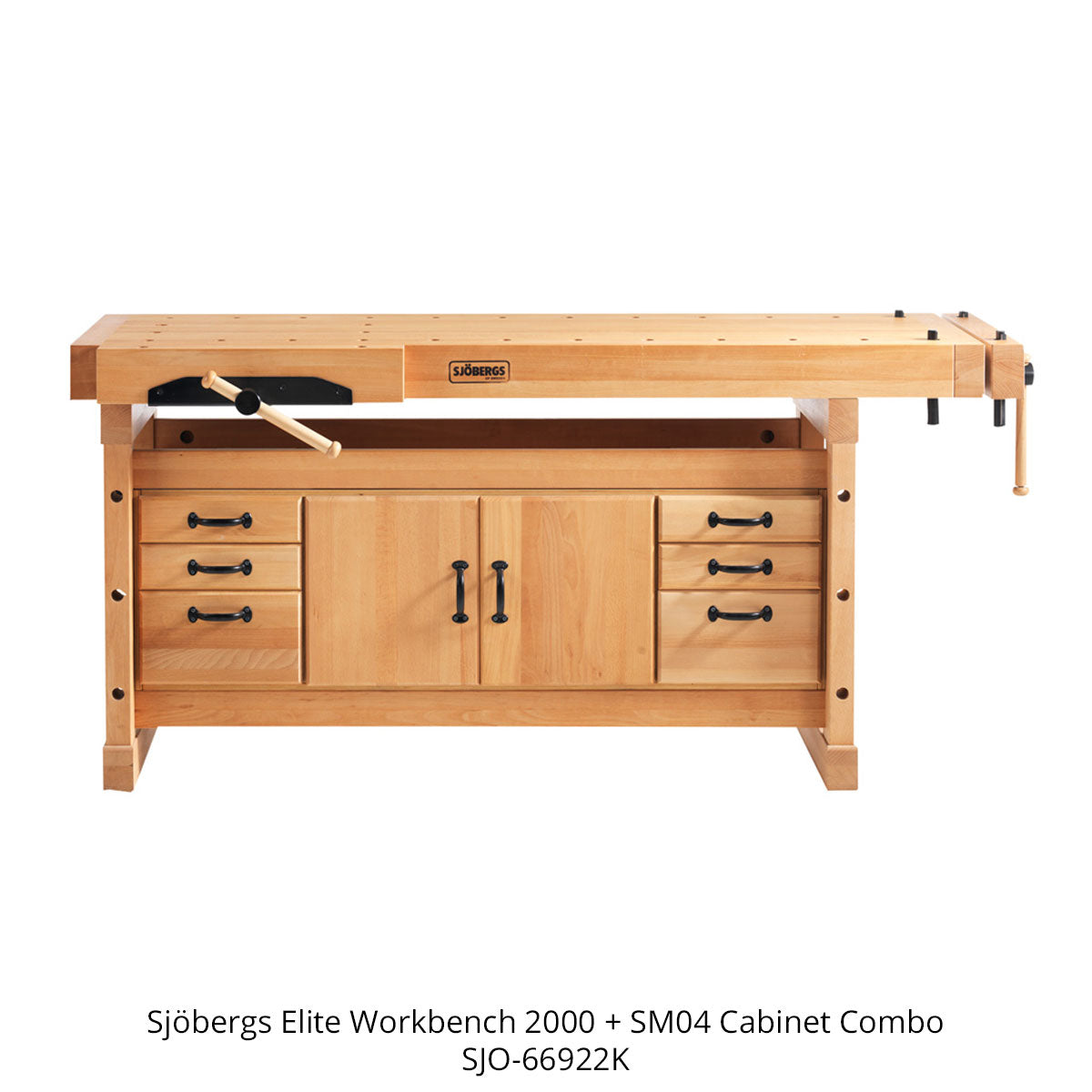 Sjobergs Elite 2000 Workbench with Cabinet Combo