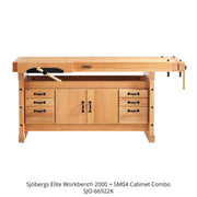 Sjobergs Elite 2000 Workbench with Cabinet Combo