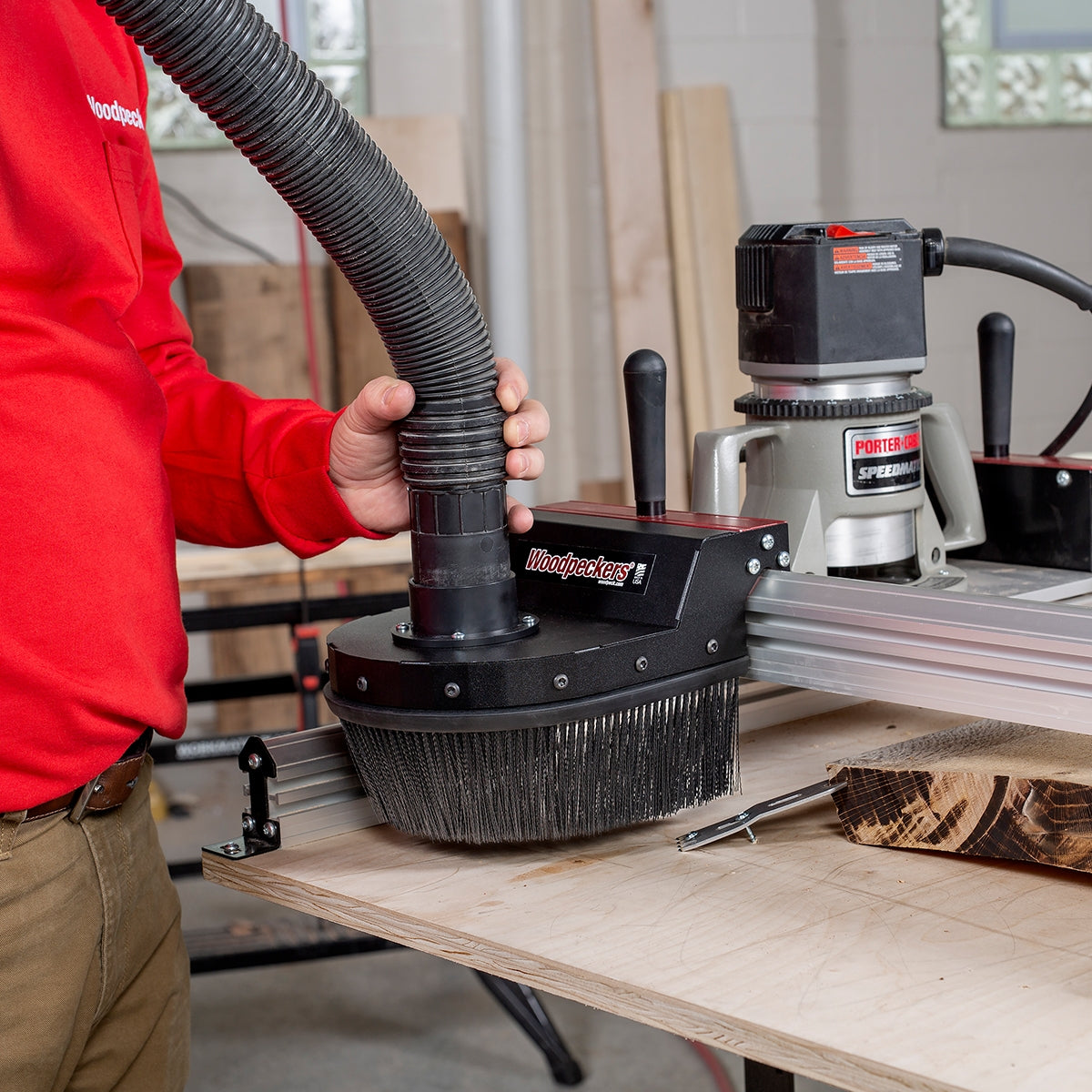 Slab Flattening Mill - Dust Collection Shroud (Non-Pro Models)