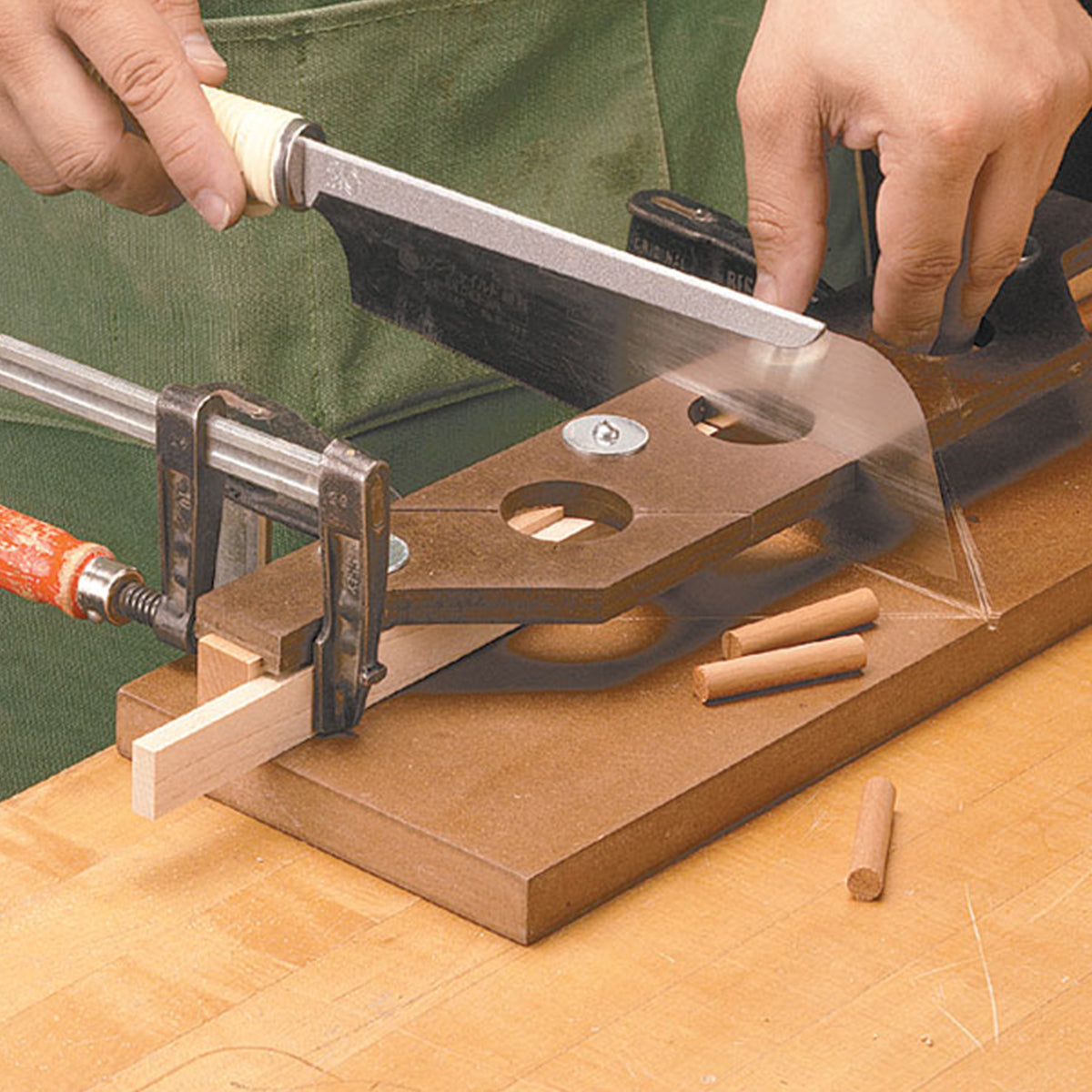 Woodsmith Adjustable Pull Saw Miter Box Plans