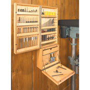Woodsmith Drill Press Accessory Cabinet Standard Plan & Premium Shop Drawings