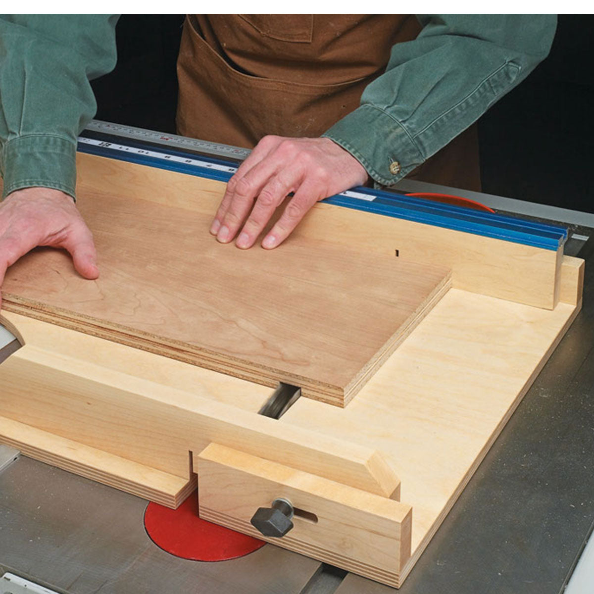 Woodsmith Precision Crosscut Sled Standard Plan & Premium Shop Drawings