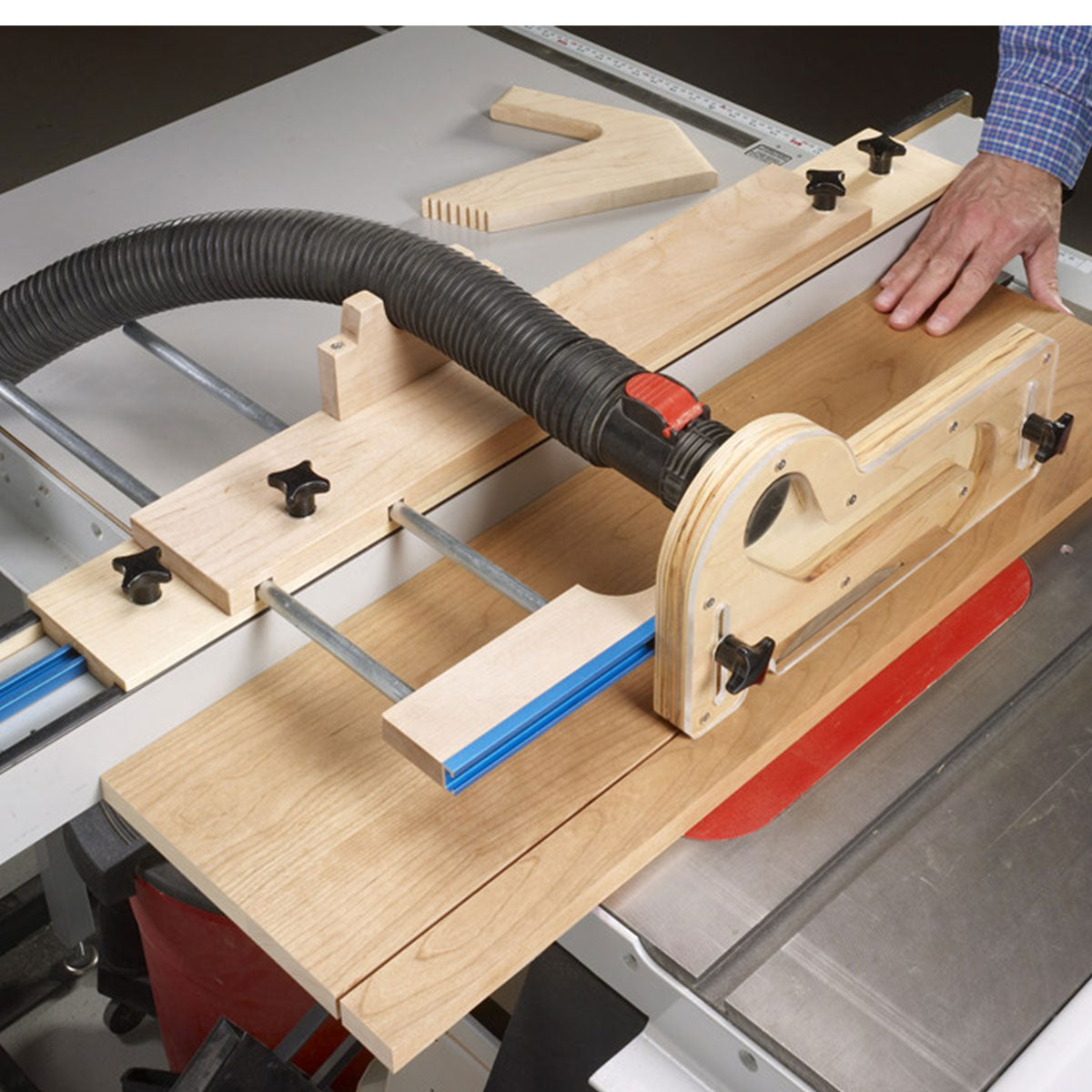 Woodsmith Rip Fence Accessory System Printed Standard Plan & Premium Shop Drawings