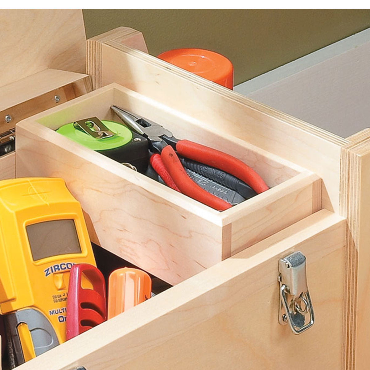 Woodsmith Utility Tool Tote Printed Standard Plan & Premium Shop Drawings