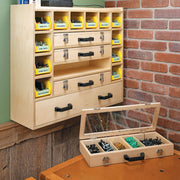 Woodsmith Hardware Cabinet Printed Standard Plan & Premium Shop Drawings