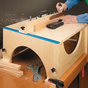 Woodsmith Folding Router Table Printed Standard Plan & Premium Shop Drawings