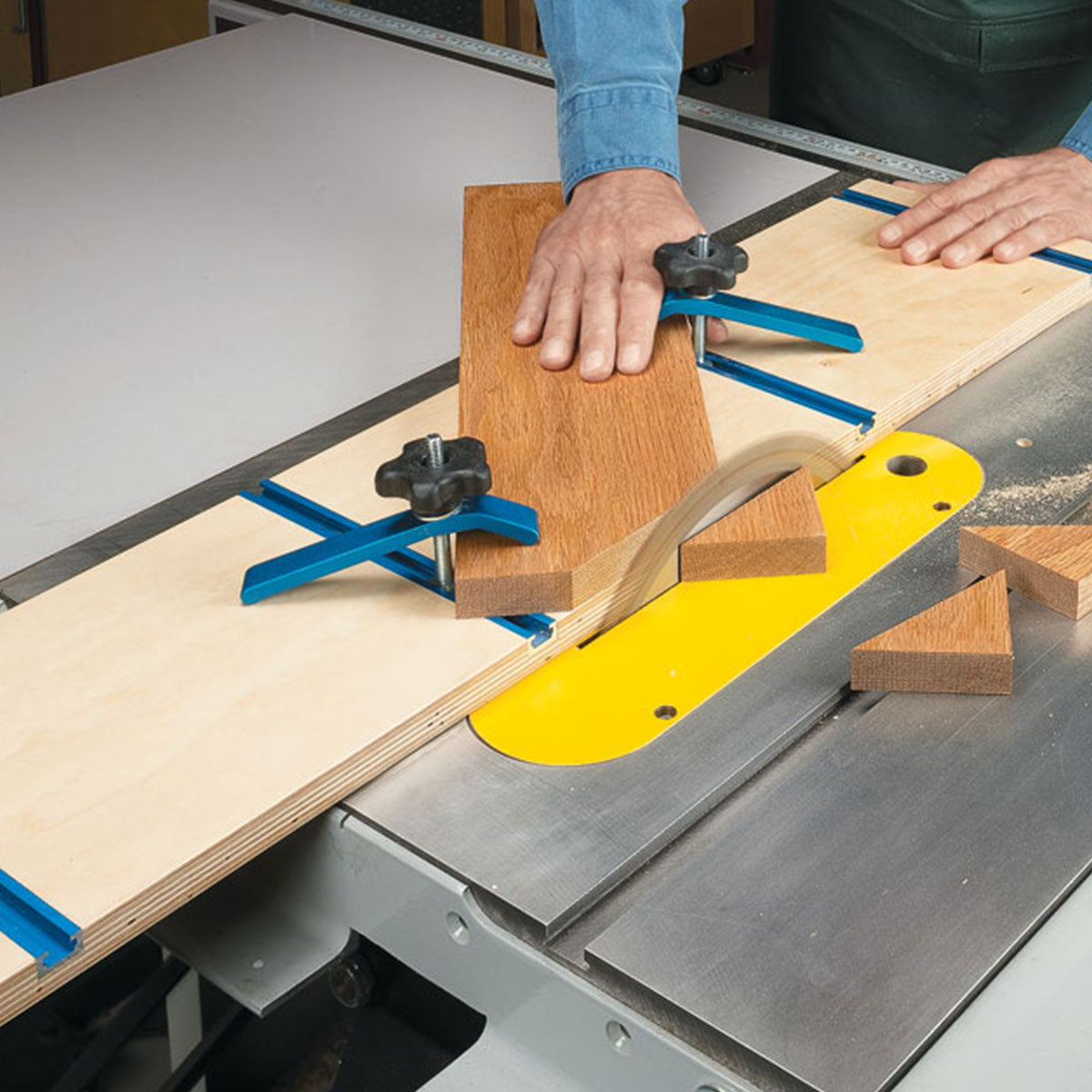 Woodsmith Taper Jig Standard Plan & Premium Shop Drawings