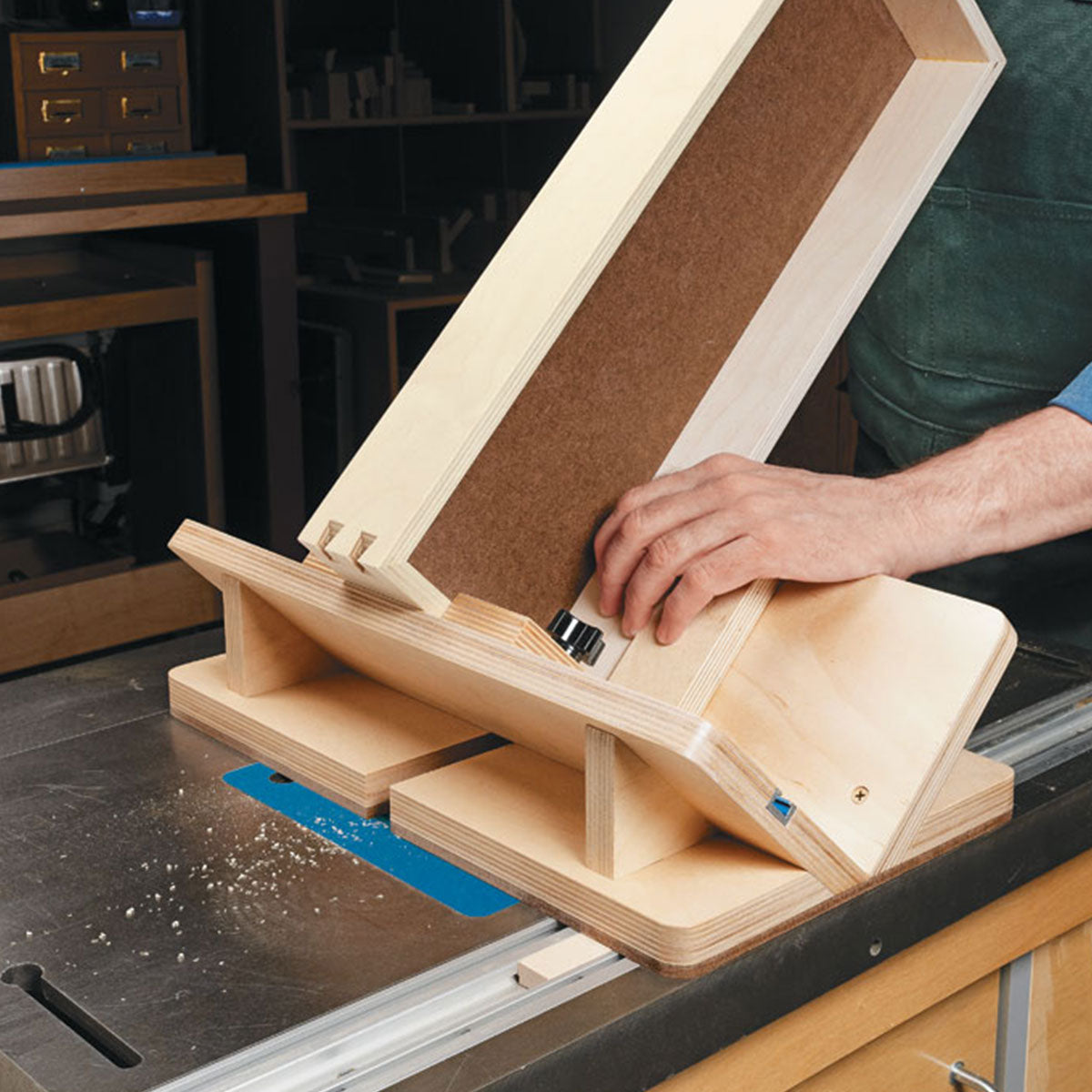 Woodsmith Router Table Dovetail Key Jig Standard Plan & Premium Shop Drawings