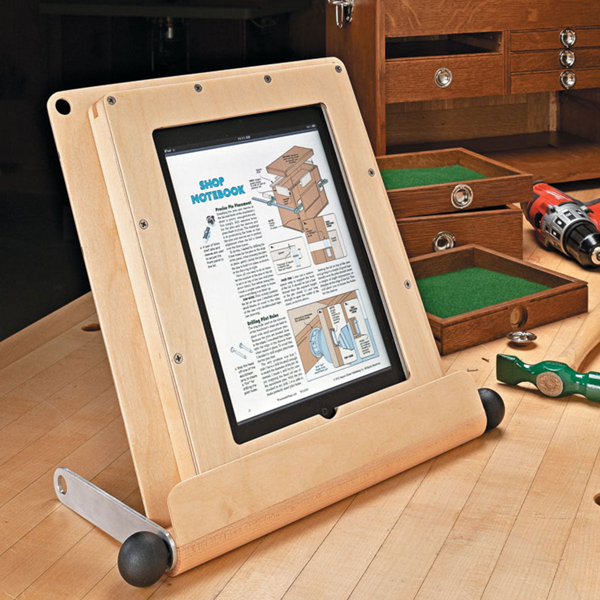 Woodsmith Tablet Case & Stand Plan