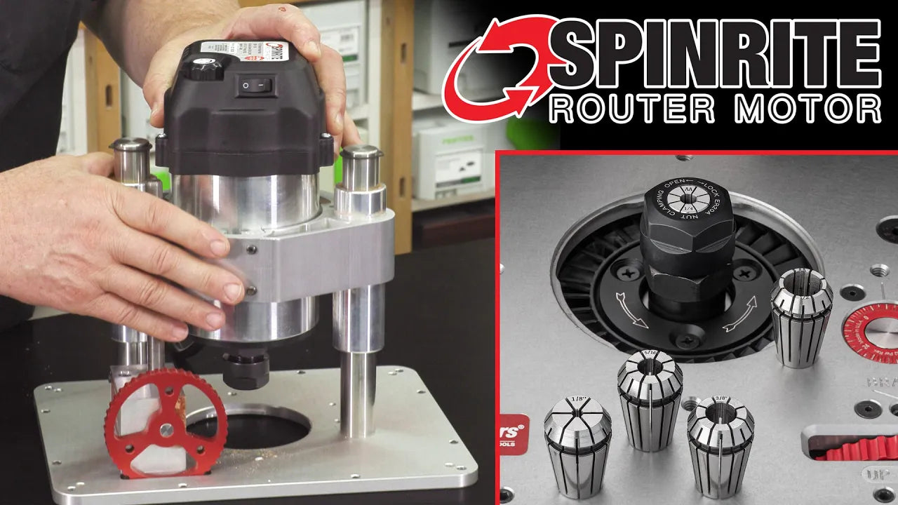 Spinrite Router Motor - Open Box