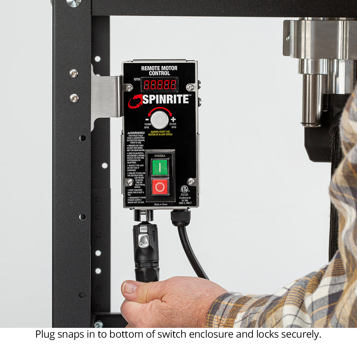 SpinRite Router Motor with Remote Speed Control
