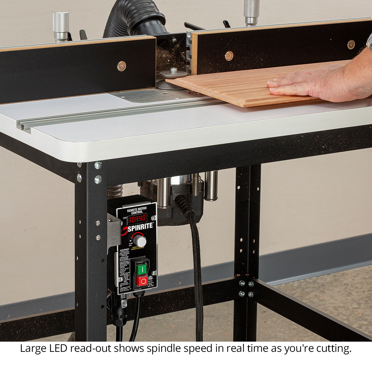 SpinRite Router Motor with Remote Speed Control