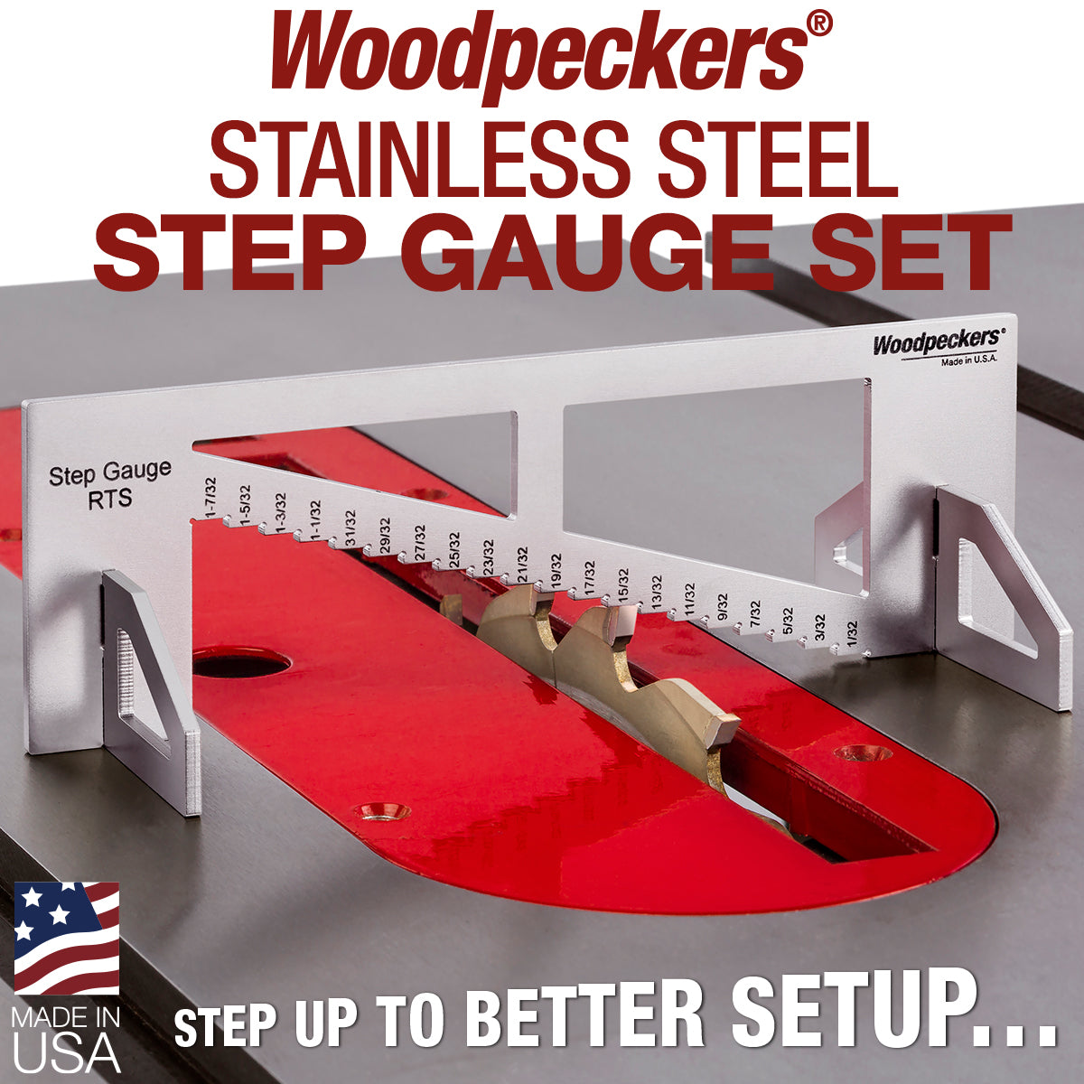 Stainless Steel Step Gauge Set - Closeout