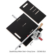 StealthStop Miter Sled + Drop Zone - OPEN BOX