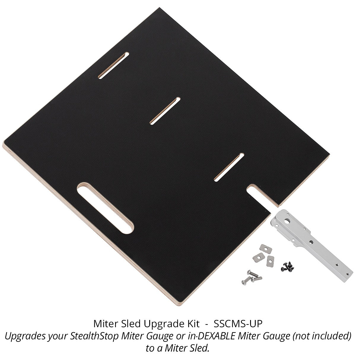 in-DEXABLE Miter Gauge - Sled & Drop Zone Upgrades
