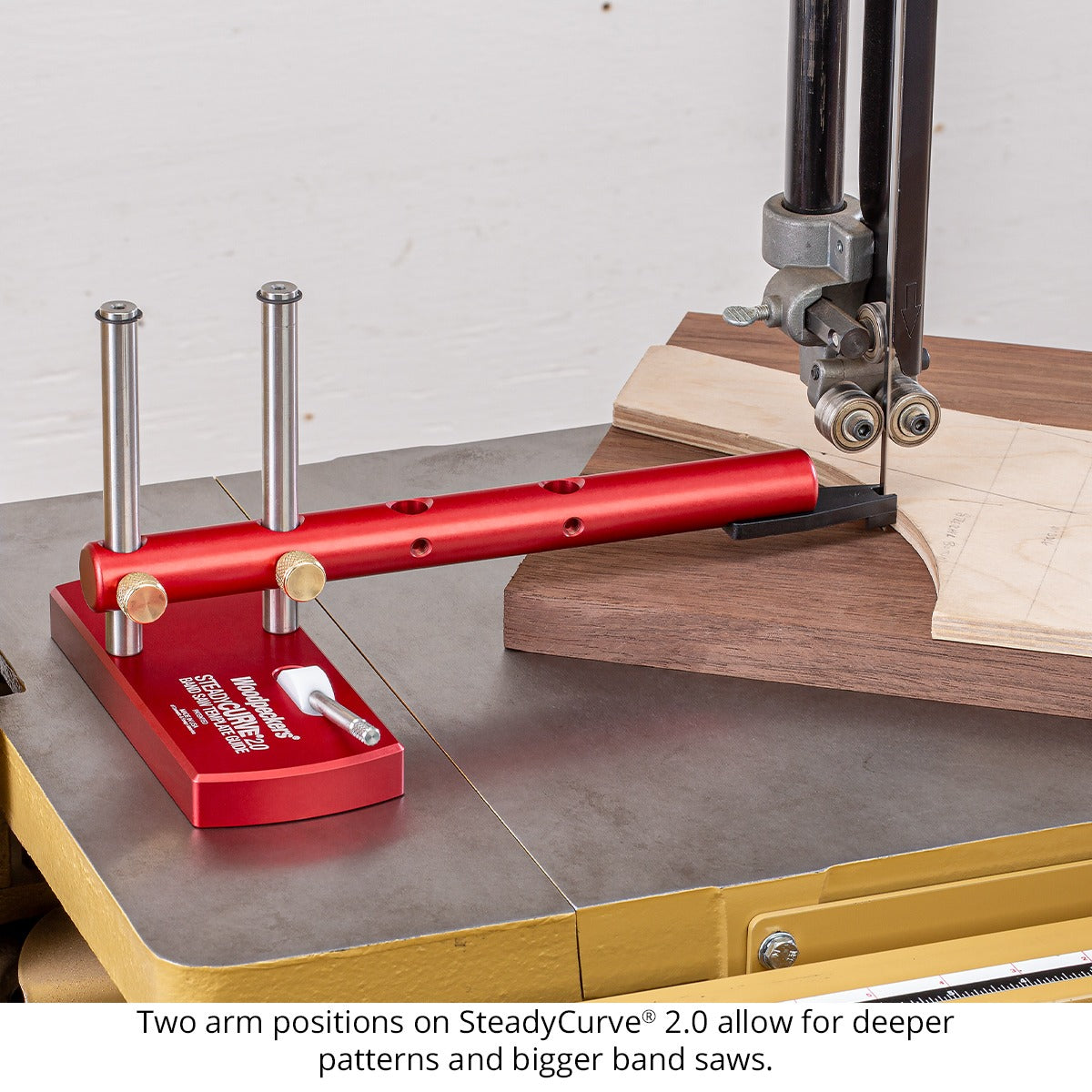 SteadyCurve 2.0 Magnetic Band Saw Template Guide