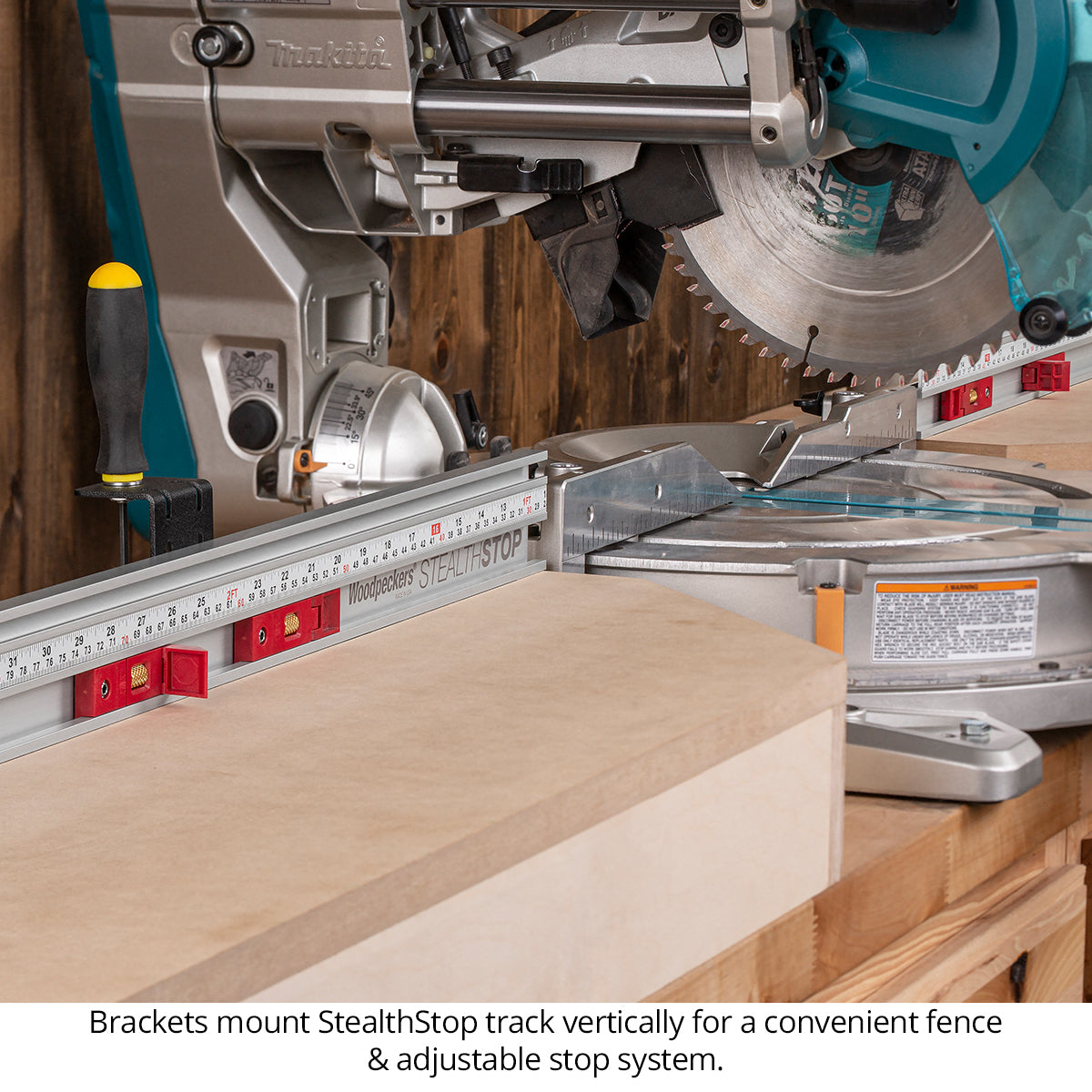 StealthStop Miter Saw Fence & Stop System