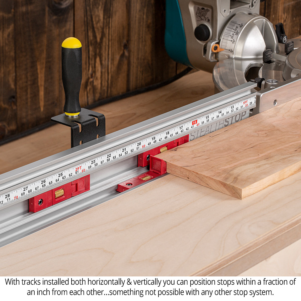 StealthStop Miter Saw Fence & Stop System
