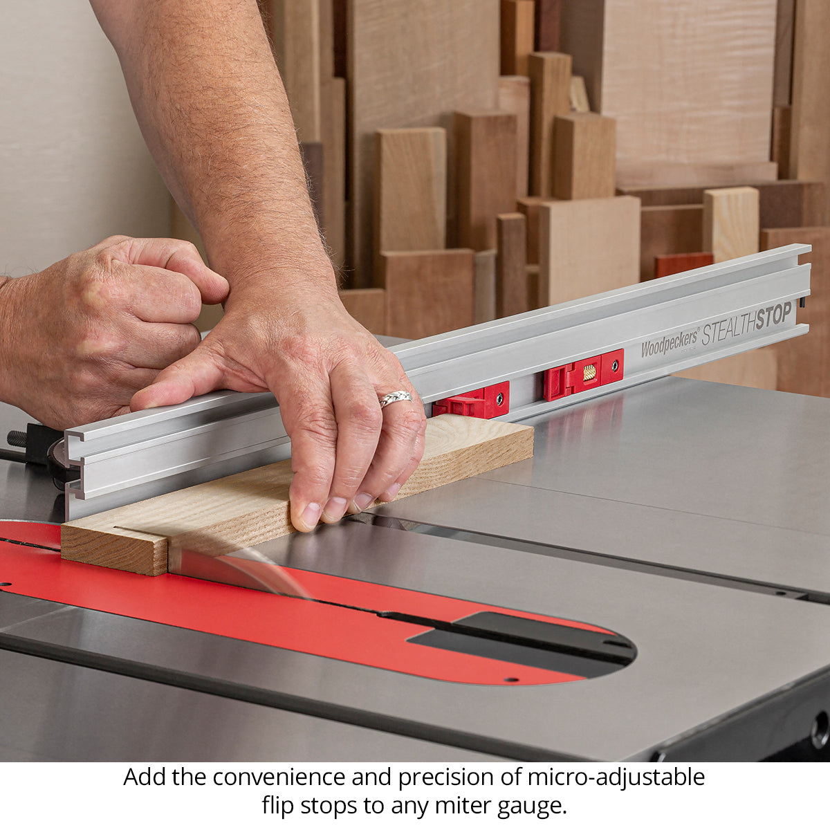 StealthStop Miter Gauge Fence