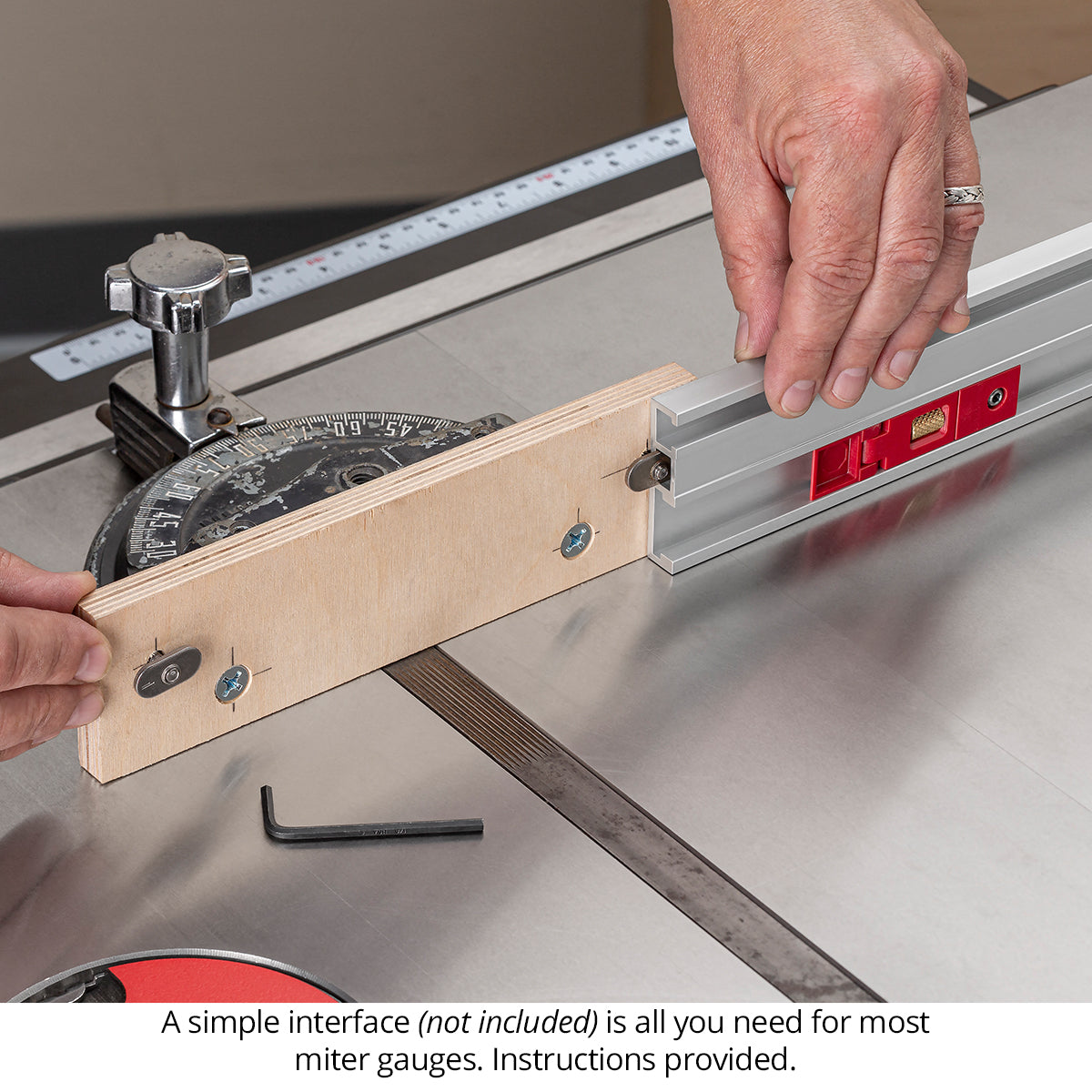 StealthStop Miter Gauge Fence
