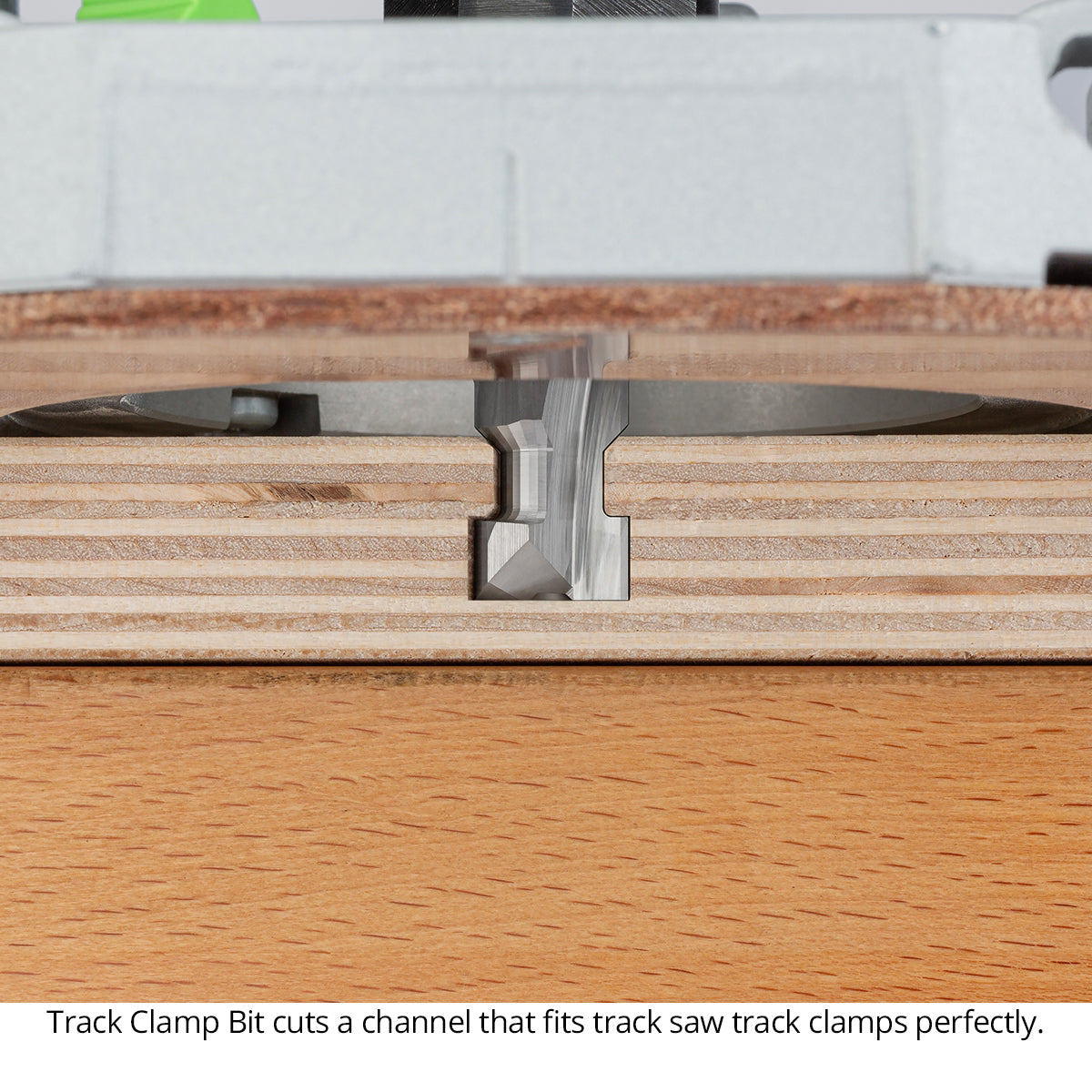 T-Slot Router Bits - Track Clamps & Hex Bolts - Super C Solid Carbide
