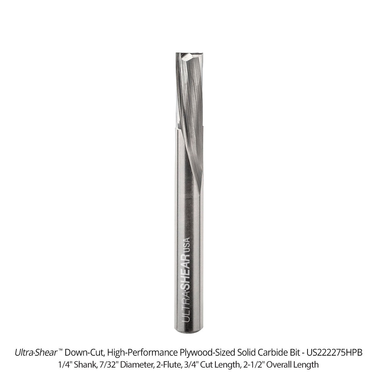 Plywood Sized Router Bits - Super C Solid Carbide - Undersized