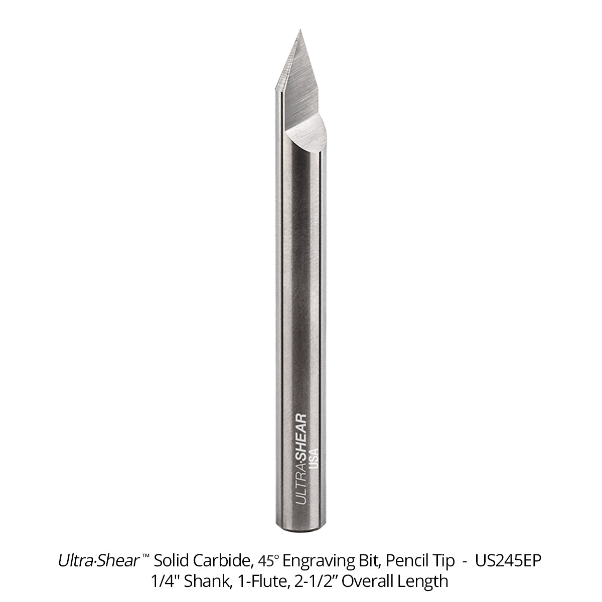 Engraving CNC Router Bits - Solid Carbide