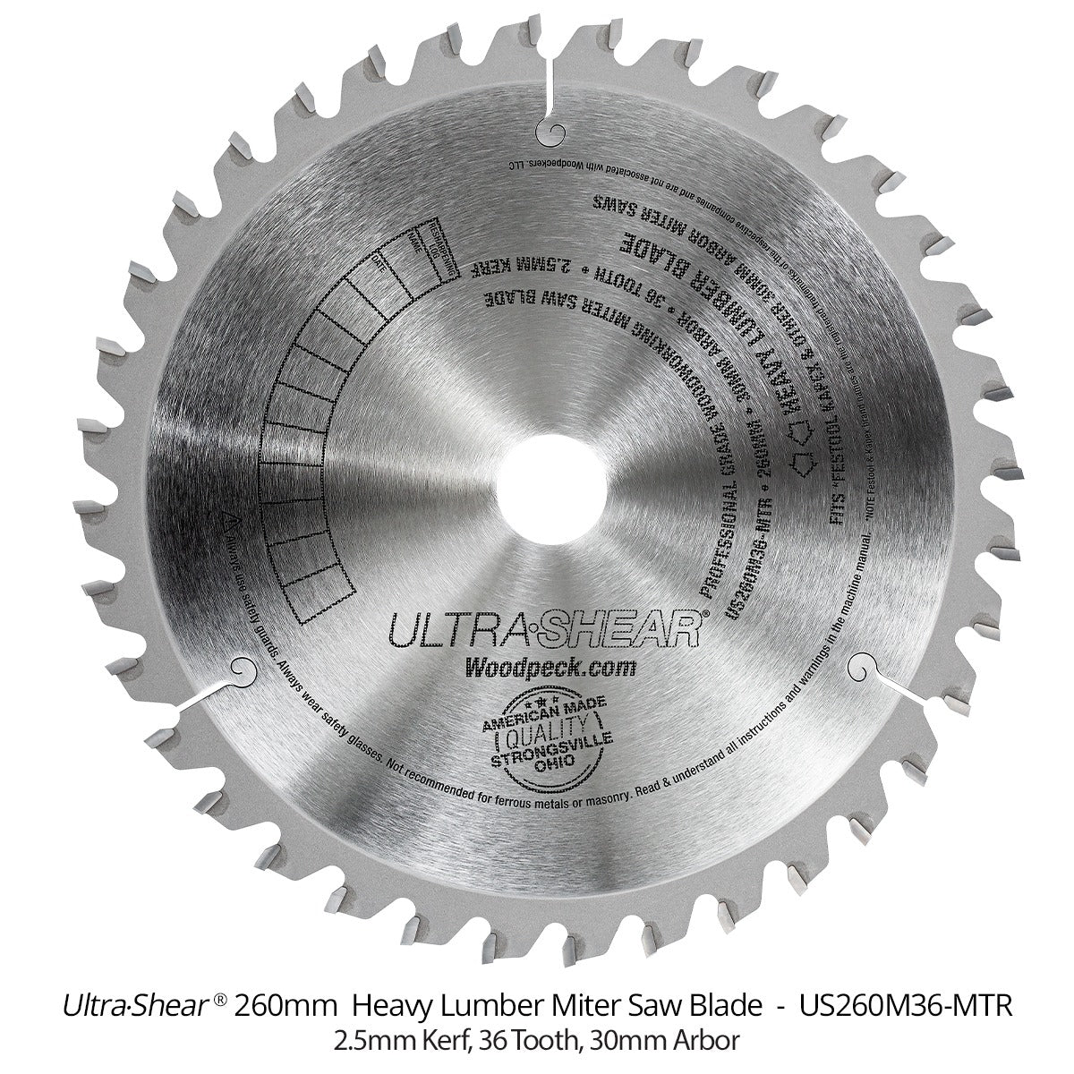 Ultra-Shear Miter Saw Blades