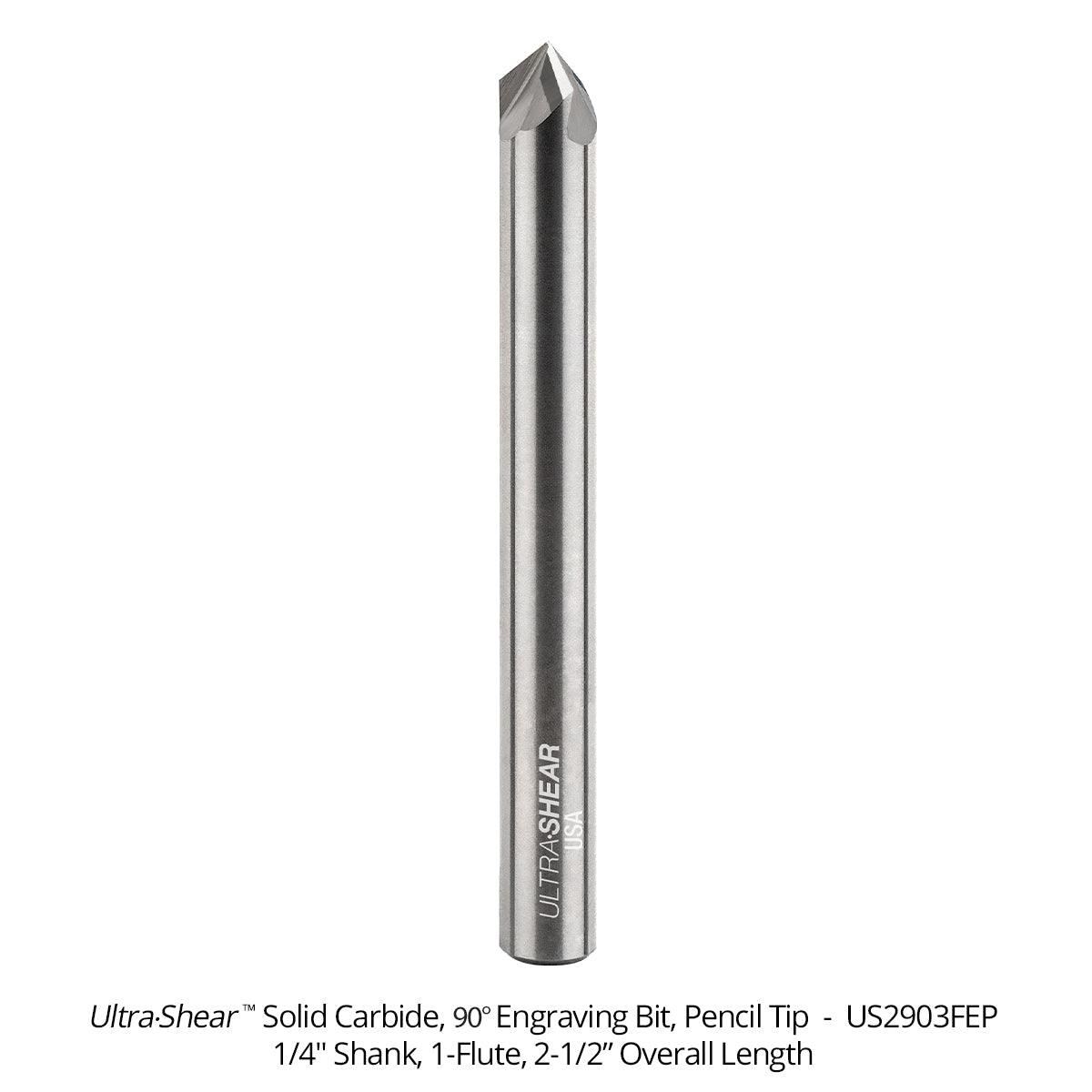 Engraving CNC Router Bits - Solid Carbide
