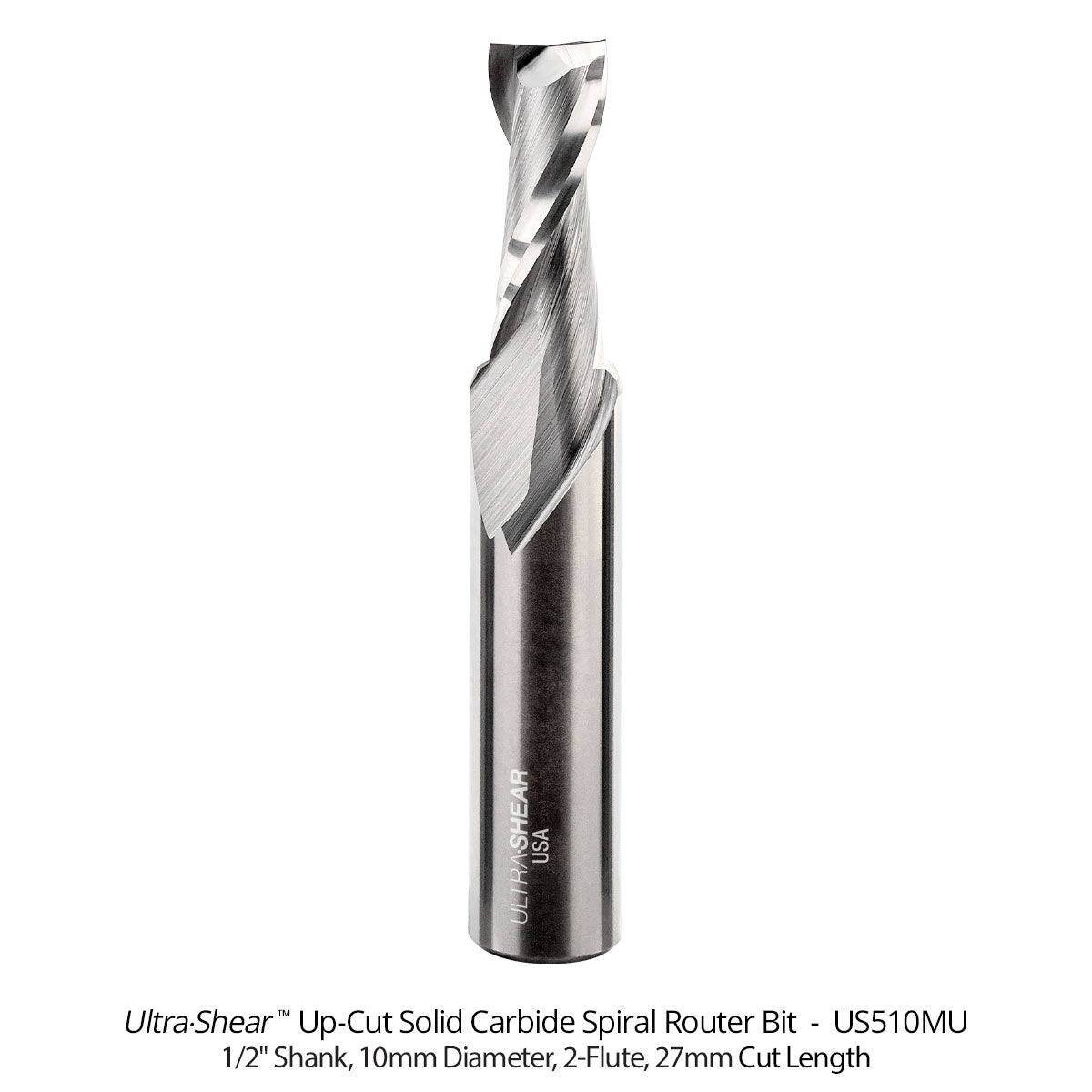 Metric Up Cut Spiral Mortising Router Bits For Domino Tenons