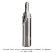 Solid Carbide Countersink Slotting Router Bits Open Box