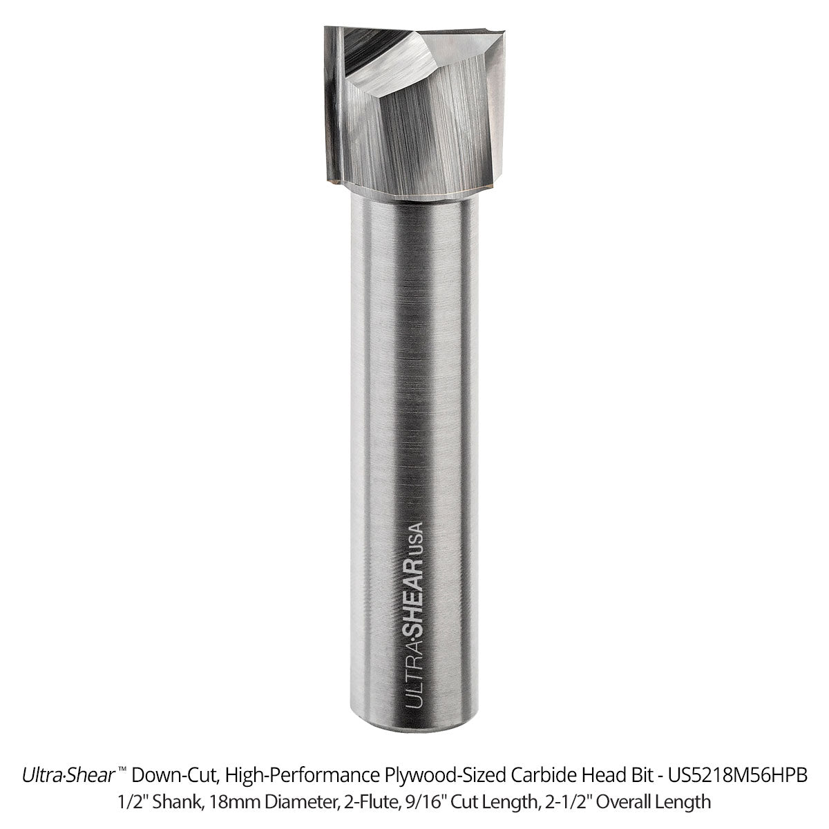 Plywood Sized Router Bits - Super C Solid Carbide - Undersized