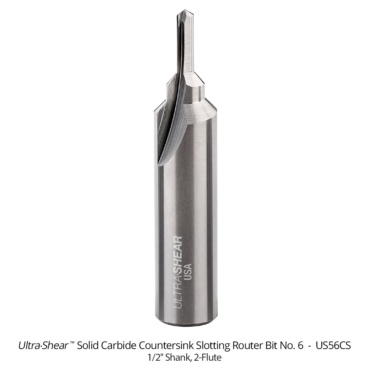 Countersink Slotting Router Bits - Solid Carbide