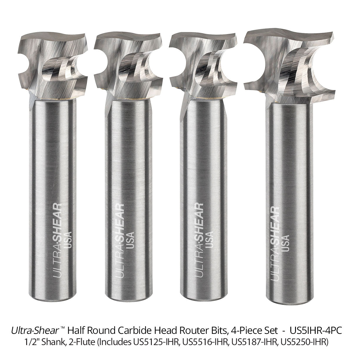 Inch Half Round Router Bits For Loose Tenons