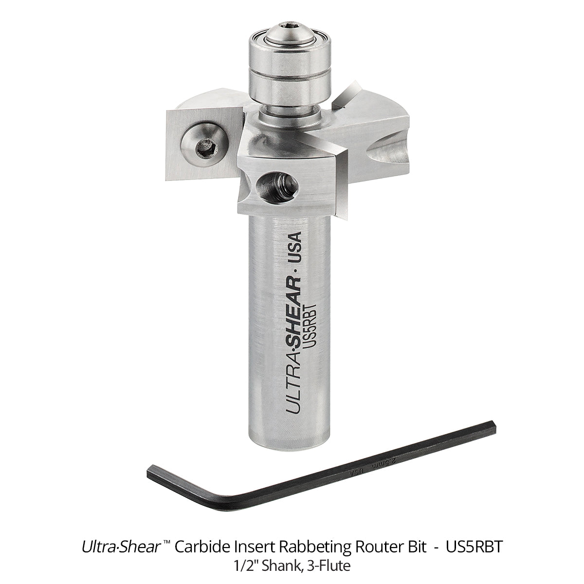 Rabbeting Router Bits - Carbide Insert