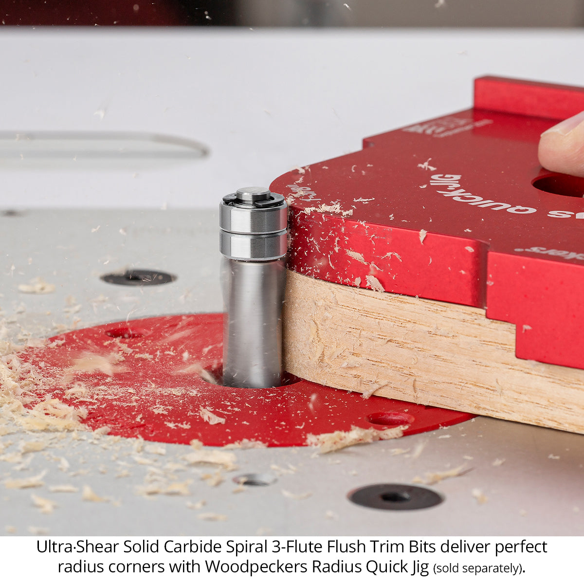 Flush Trim Router Bits - Solid Carbide - 1/2 Diameter - 3 Flute