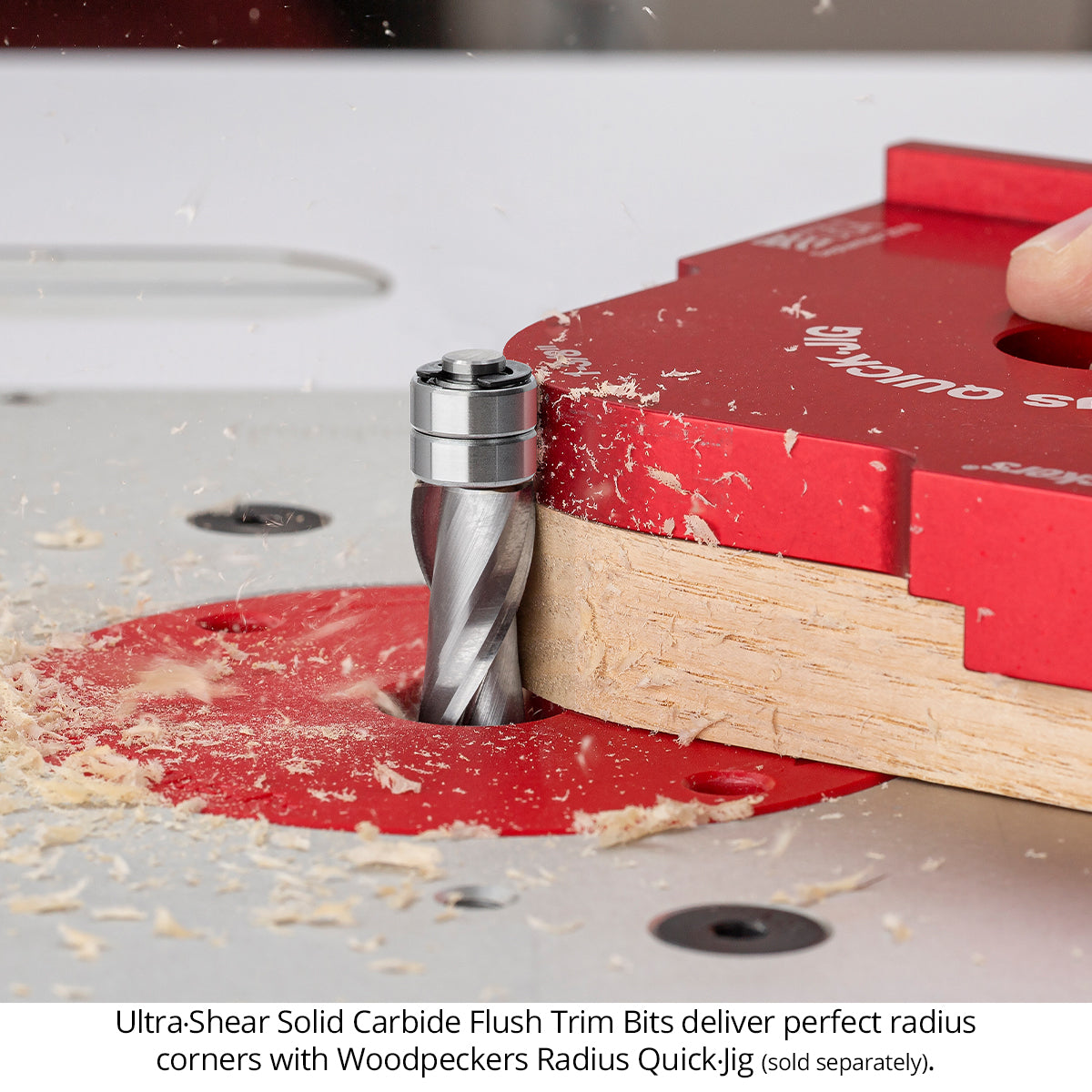 Flush Trim Router Bits - Solid Carbide - 1/2 Diameter - 2 Flute