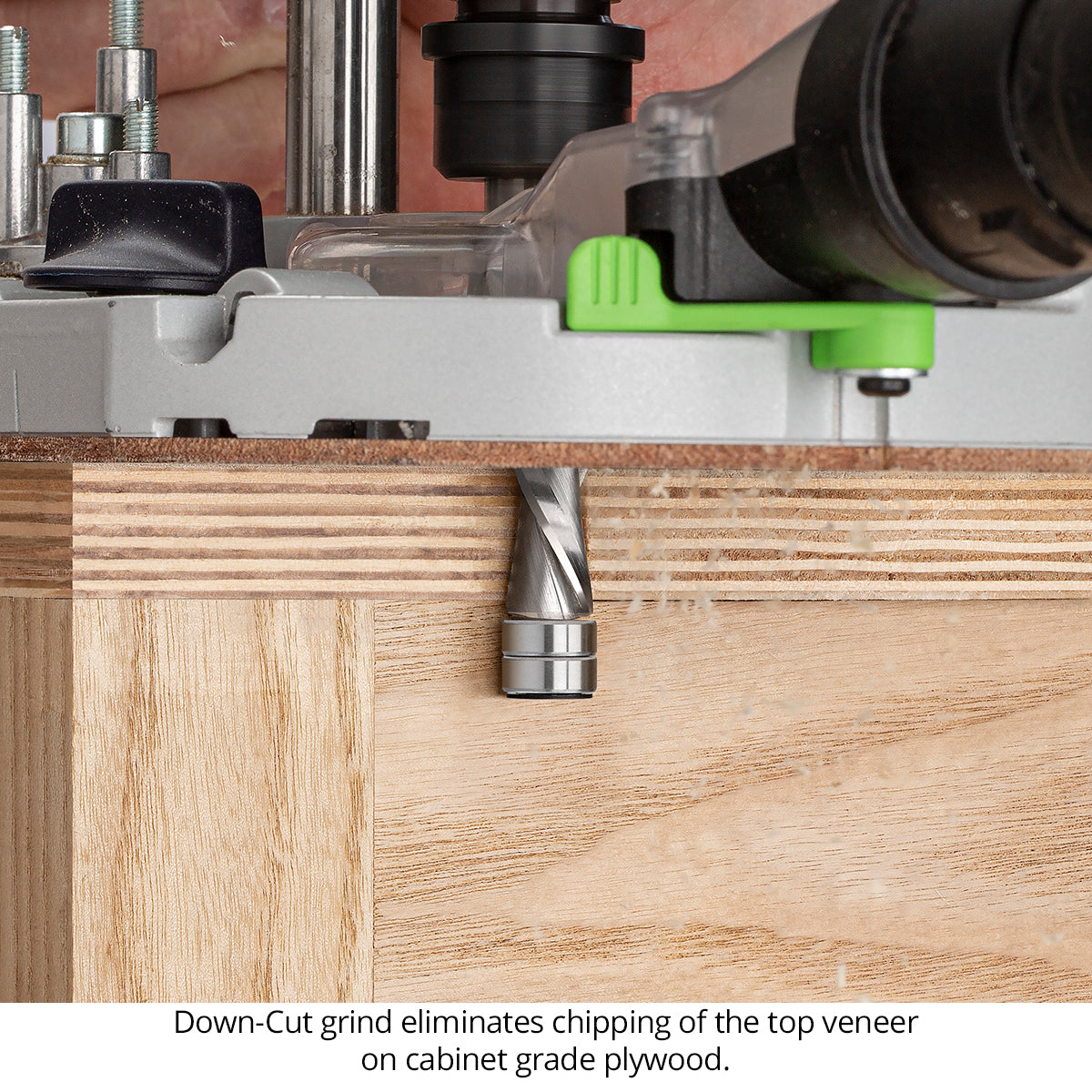 Flush Trim Router Bits - Solid Carbide - 1/2 Diameter - 2 Flute