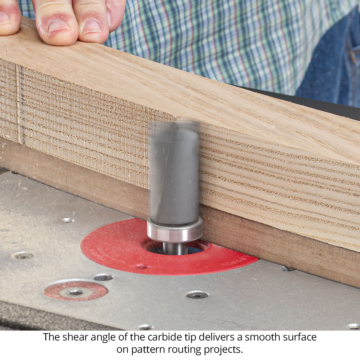 Plunging Pattern Router Bits - Carbide Tipped - 2 Flute
