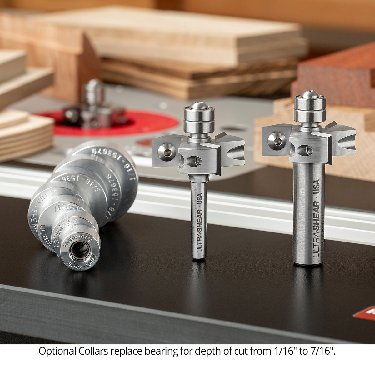 Rabbeting Router Bits - Carbide Insert