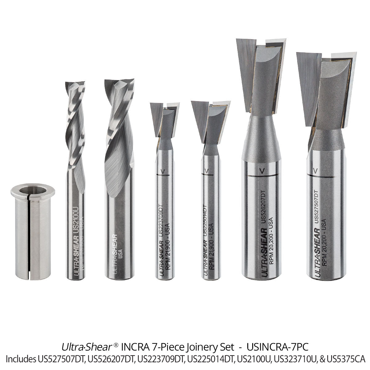 Incra Router Bit Joinery Set for Incra LS System