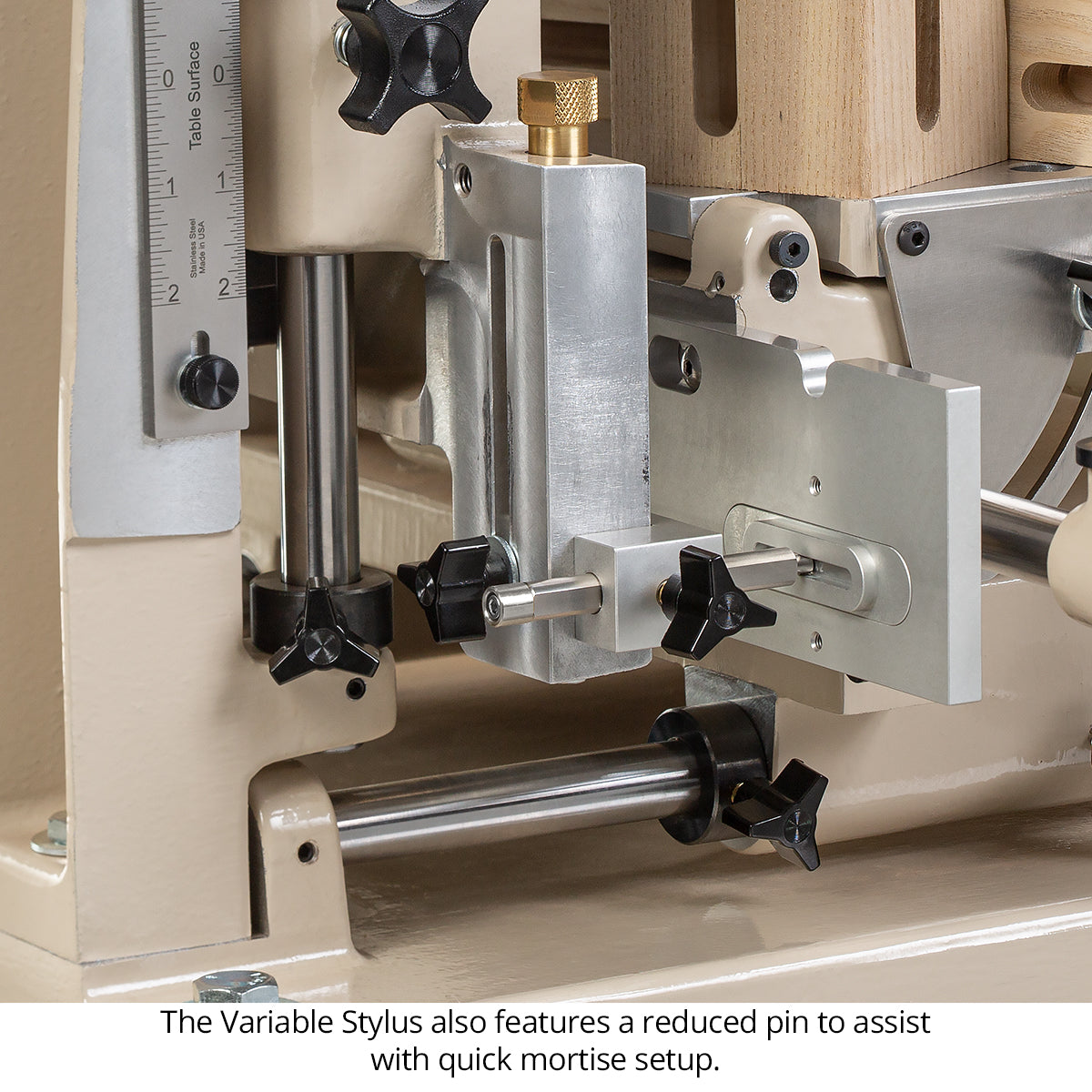 Multi-Router Mortise & Tenon Variable Stylus Pin
