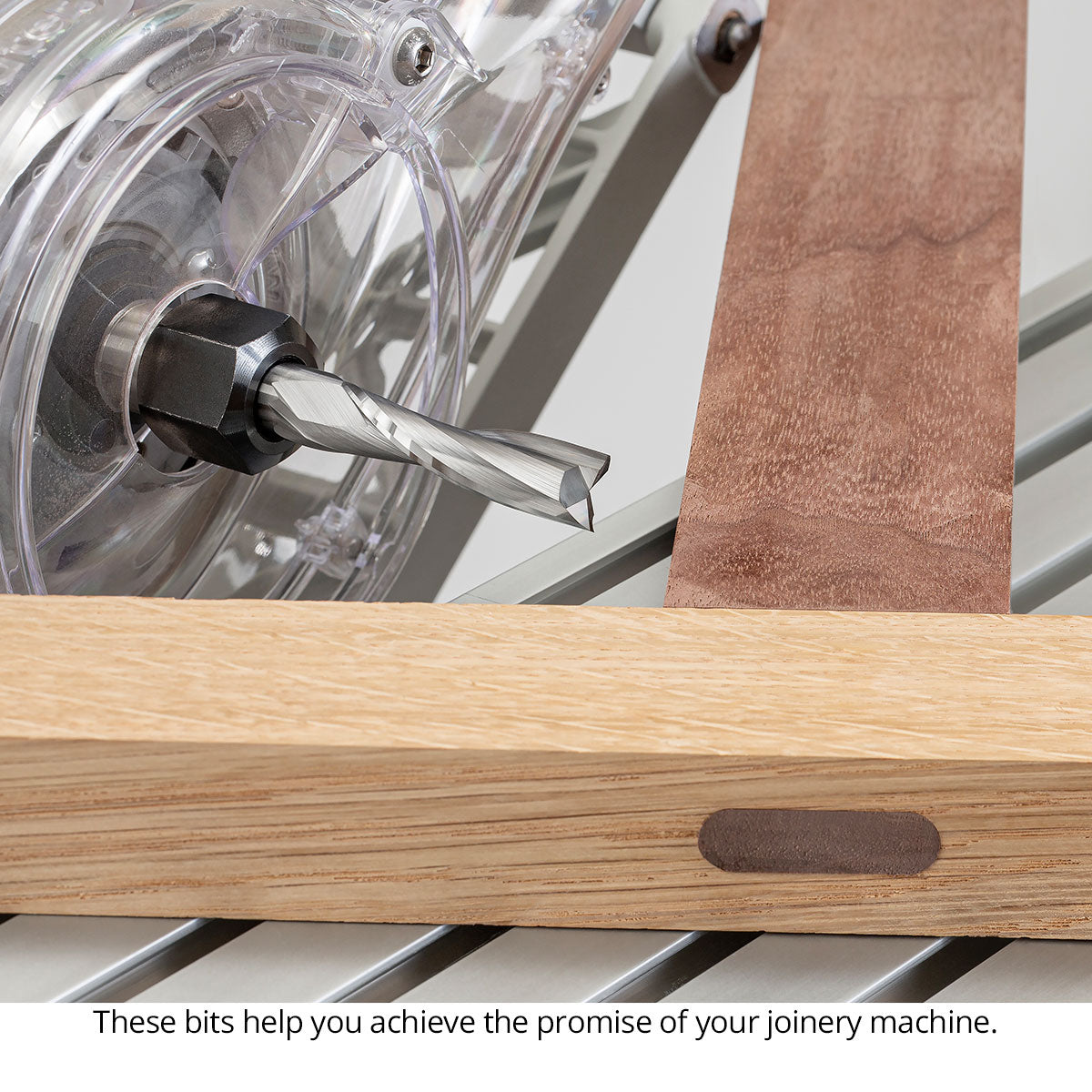 Variable Helix Router Bits - Up-Cut Spiral - Solid Carbide