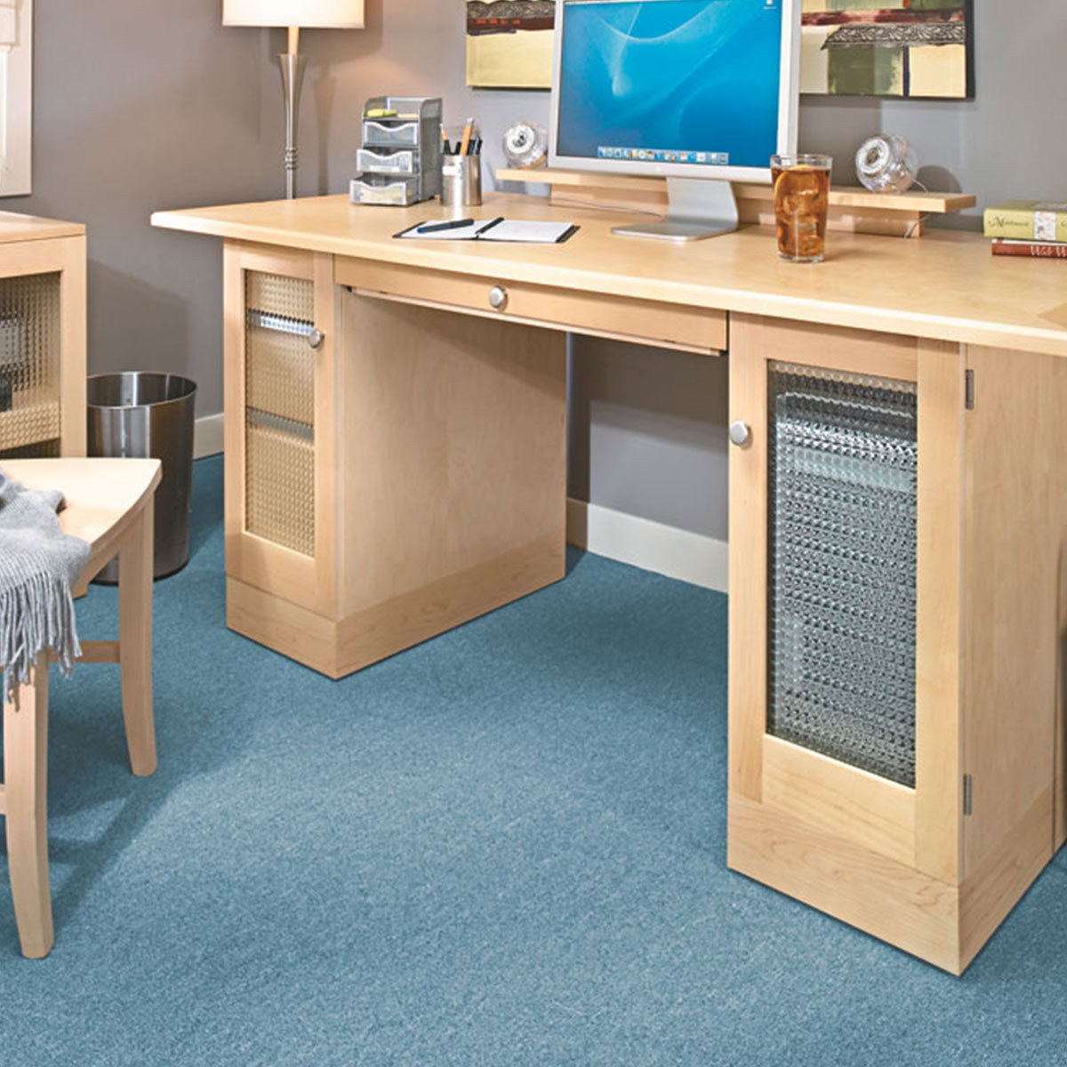 Woodsmith Computer Desk Standard Plan & Premium Shop Drawings