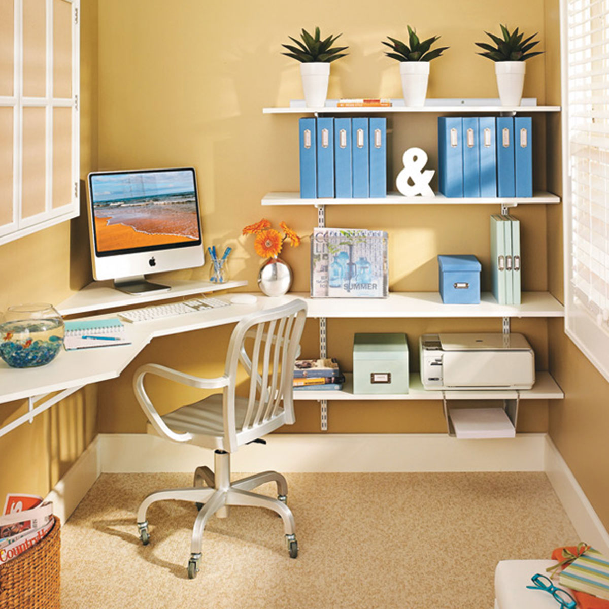 Woodsmith Home Office Update Plan