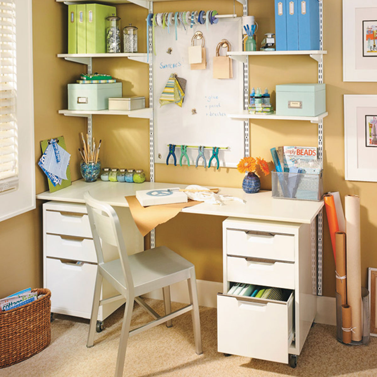 Woodsmith Home Office Update Plan