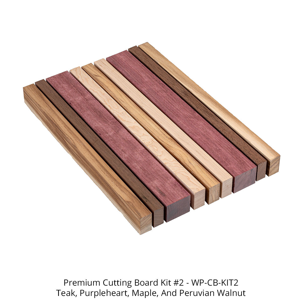 Cutting Board Kits - North American Hardwood - Kit 2