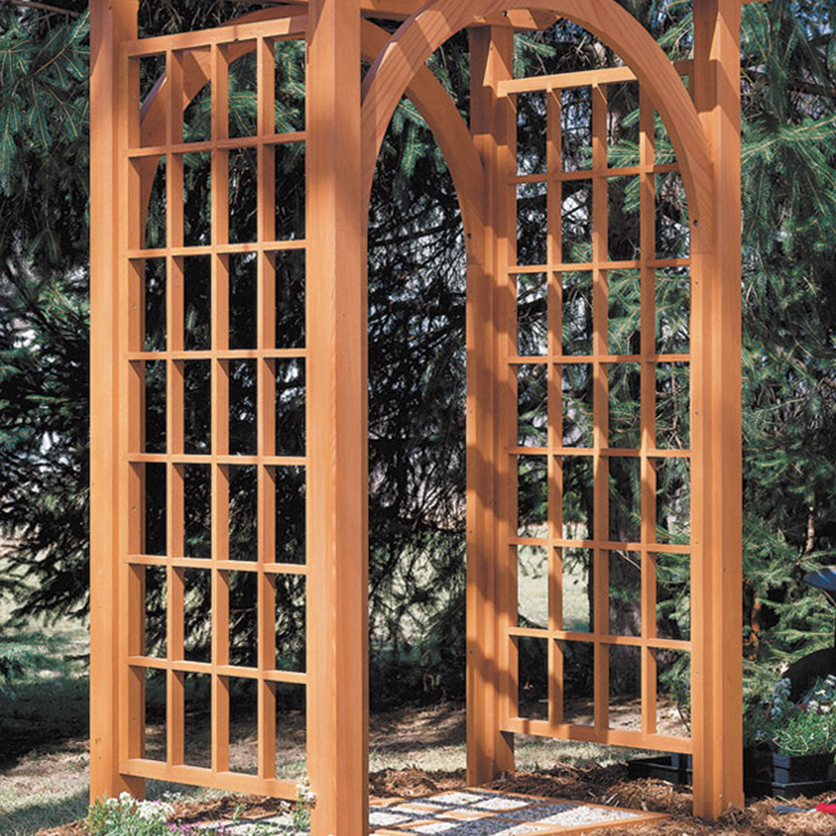 Woodsmith Garden Arbor Plan